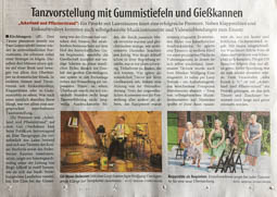 Premiere auf Gut Oberbehme, Kirchlengern. Neue Westfälische, 22. Mai 2019