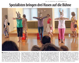 Fotos von den Aufführungen in Paderborn